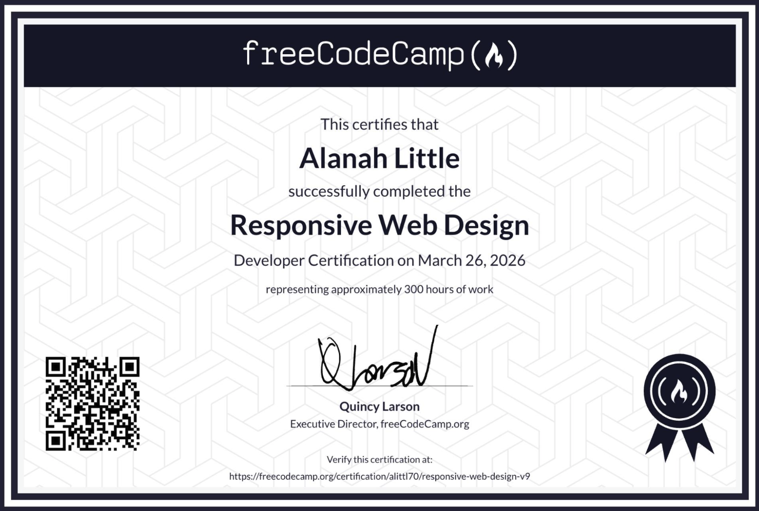 Responsive Web Design Certification
